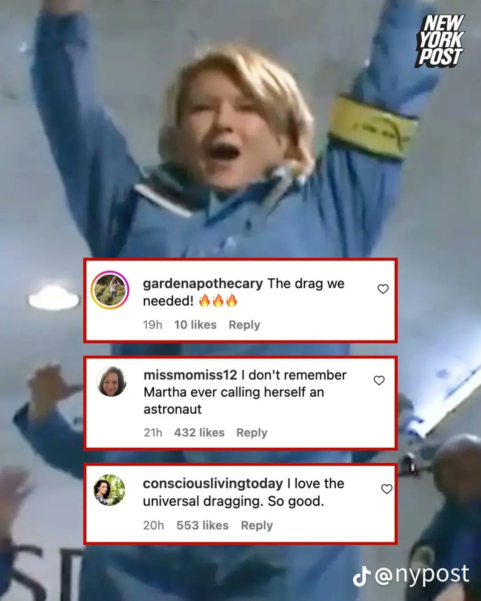 Even <a href="/MarthaStewart/">Martha Stewart</a> talking shit about <a href="/katyperry/">KATY PERRY</a> and other "ladies" calling themselves "astronauts". #ค่าไฟแพง #YinWarExclusiveFMinVietnam #taksimmeydanı #amici24 #LaCasaDelLosFamososCol #Fourthnattawat #สองอาทิตย์ข้ามฟ้ามาแน่ #warwanarat #Fourthnattatwat #제로베이스원