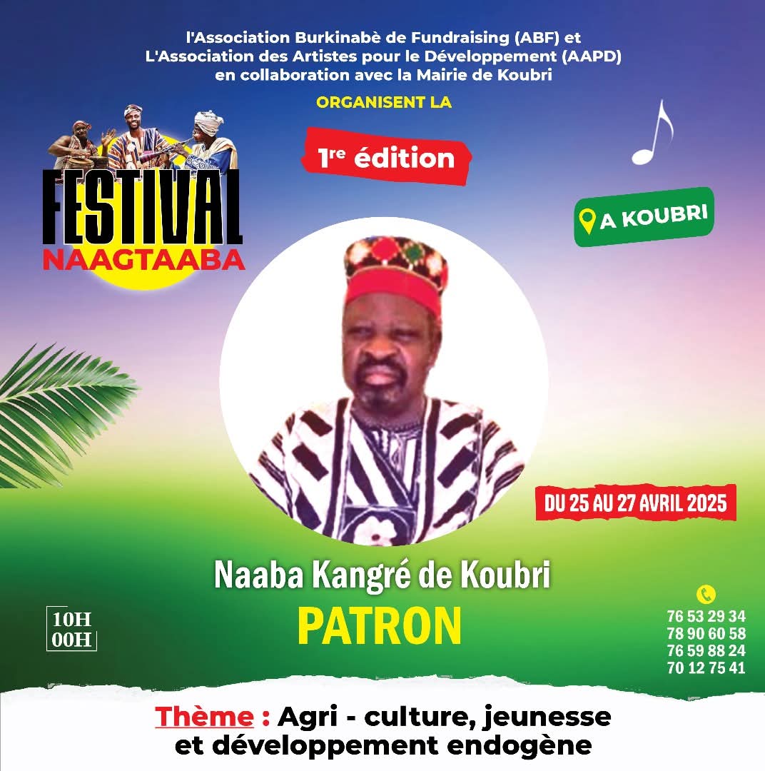 ABF_Officiel's tweet photo. 𝟭è𝗿𝗲 É𝗱𝗶𝘁𝗶𝗼𝗻 𝗱𝘂 𝗙𝗲𝘀𝘁𝗶𝘃𝗮𝗹 𝗡𝗔𝗔𝗚𝗧𝗔𝗔𝗕𝗔 à 𝗞𝗼𝘂𝗯𝗿𝗶 🎉🌾

🔥 Un événement �� ne pas manquer ! 🔥 https://t.co/fBMcgmR88o