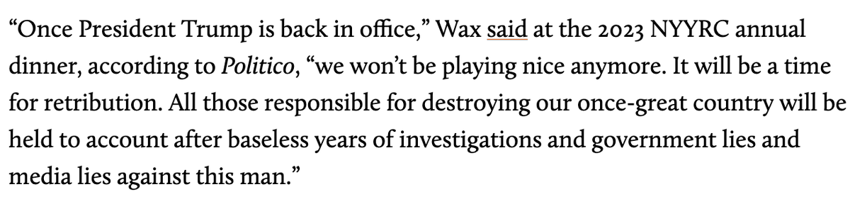 dfriedman33's tweet photo. Far right activist Gavin Wax is going to the FCC. And he seems to be trying sound different than he did when he said that if Trump returned to power: "We won’t be playing nice anymore. It will be a time for retribution." https://t.co/mXjOAo2v4Q