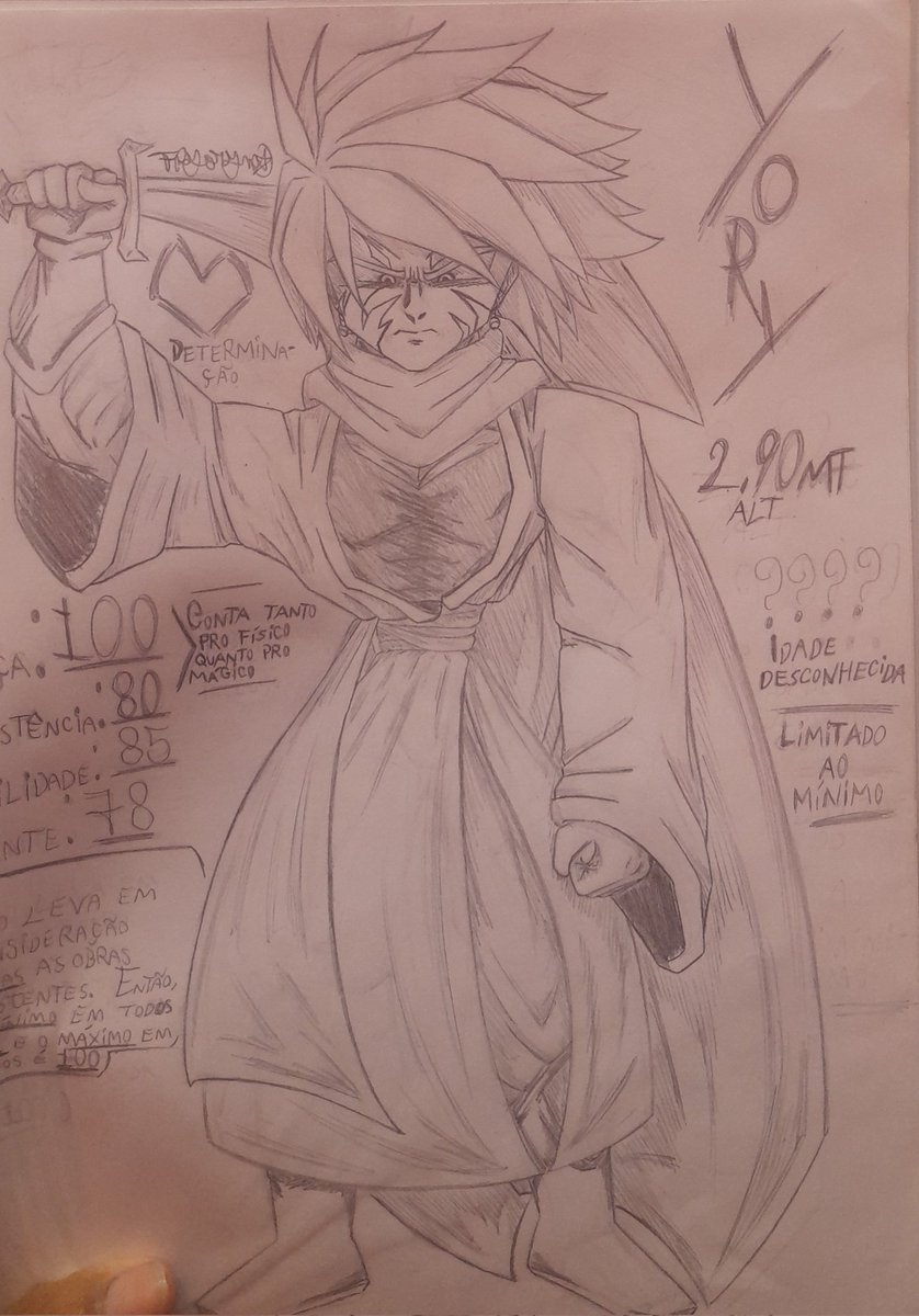 Felipeyory1's tweet photo. Hoyer! Boa noite
Aqui o desenho finalizado do Yory de quase 3 metros de altura
Acho que preciso de ideias do que desenhar, tô ficando travado em um desenho que não consigo fazer muito bem.
#OC #ocart #myartwork #DragonBall #DBXForce #Yory https://t.co/pLLIrLPWIh