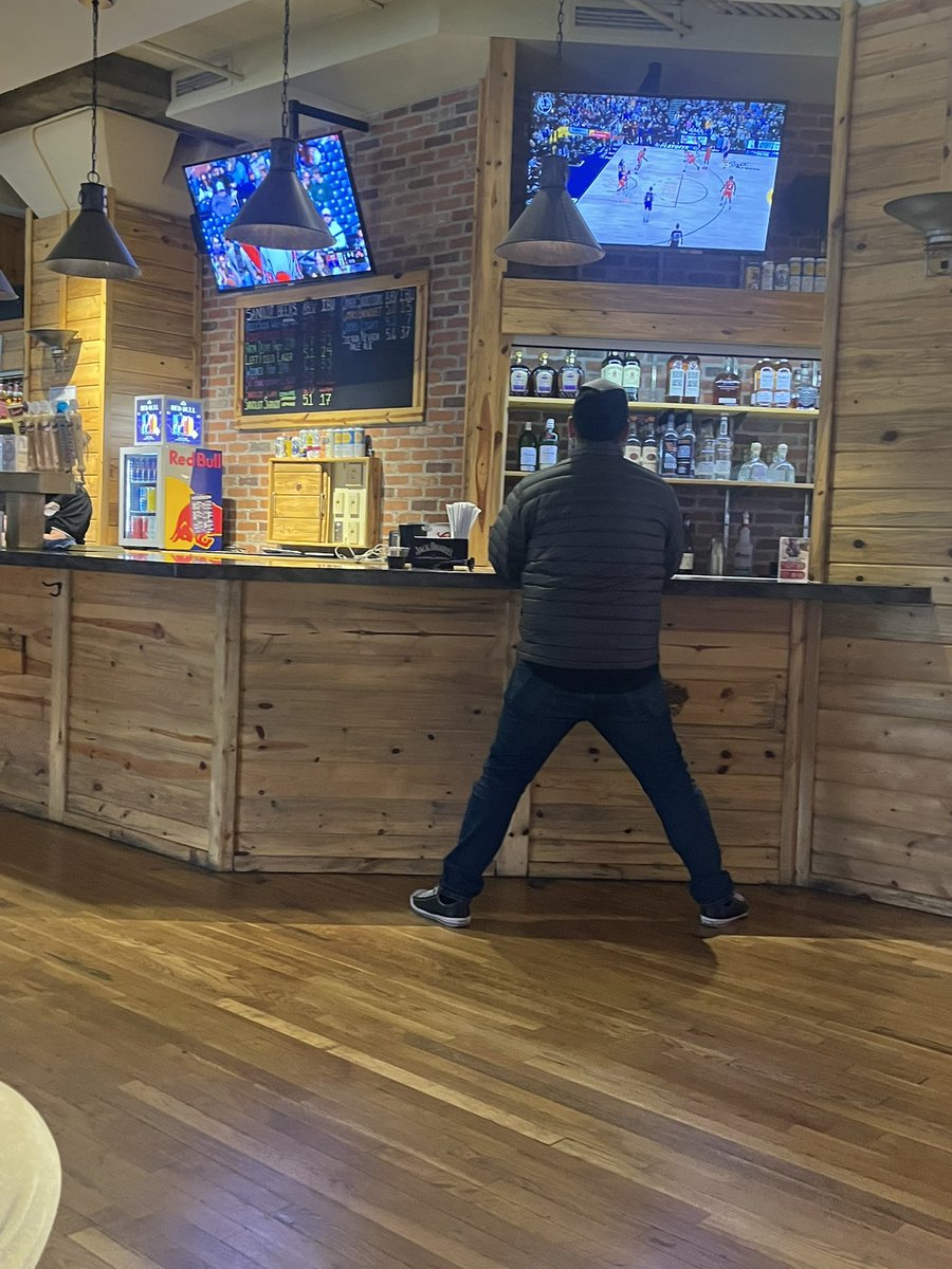 chuck_e_bets's tweet photo. Brother is locked in to Nuggets playoff basketball #powerstance https://t.co/1Abi6c3rSh