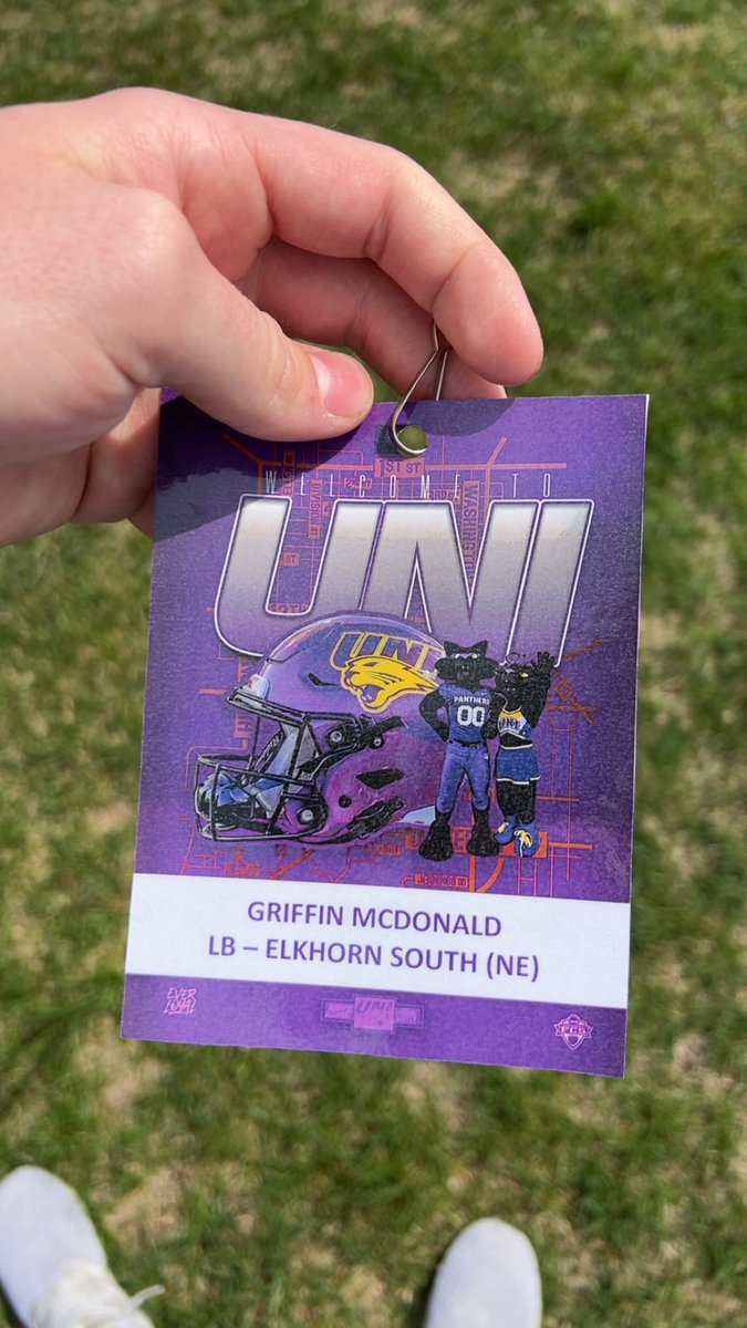 Had a great Junior Day at UNI today! Thank you for the invite and hospitality! <a href="/UNI_CoachSmith/">Coach Al Smith</a> <a href="/CoachRVW/">Riley Van Wyhe</a> <a href="/tstepsis/">Todd Stepsis</a> <a href="/UNIFootball/">UNI Football</a>