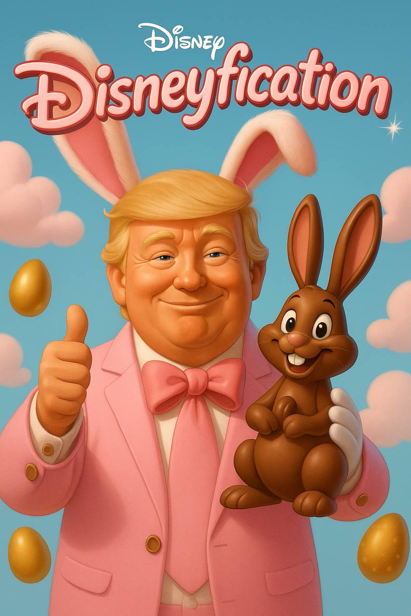 Happy easter everyone! Welcome to join our community!🐰🐣 #Trump #Elon #Disneyfication $DISNEY #HappyEaster #happy #easter #musk #realdonaldtrump #solana #phantom  HyMGfPvr4TuTRs62K37X5Rc2FAHNXV5C11SMS9LDpump