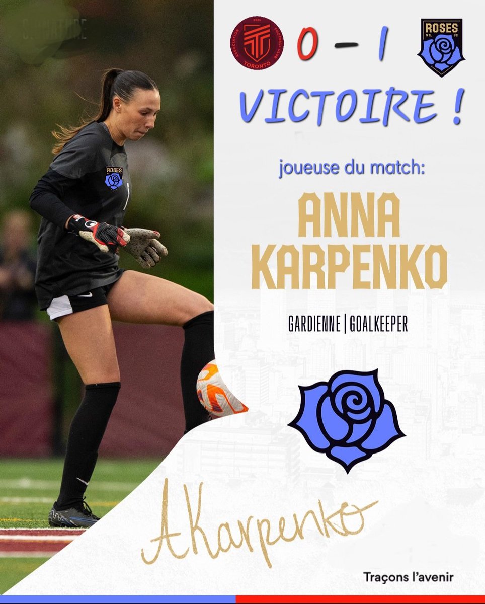 JeffdeStGermain's tweet image. Bravo aux @rosesmtlfc! Superbe victoire! Avec une mention spéciale à notre buteuse, #TanyaBoychuk, ma joueuse du match est 👇🏼. #SLN #NSL #afctoronto #RosesFC #RosesMTLFC #CanWNT #Soccer #Canada #Montréal