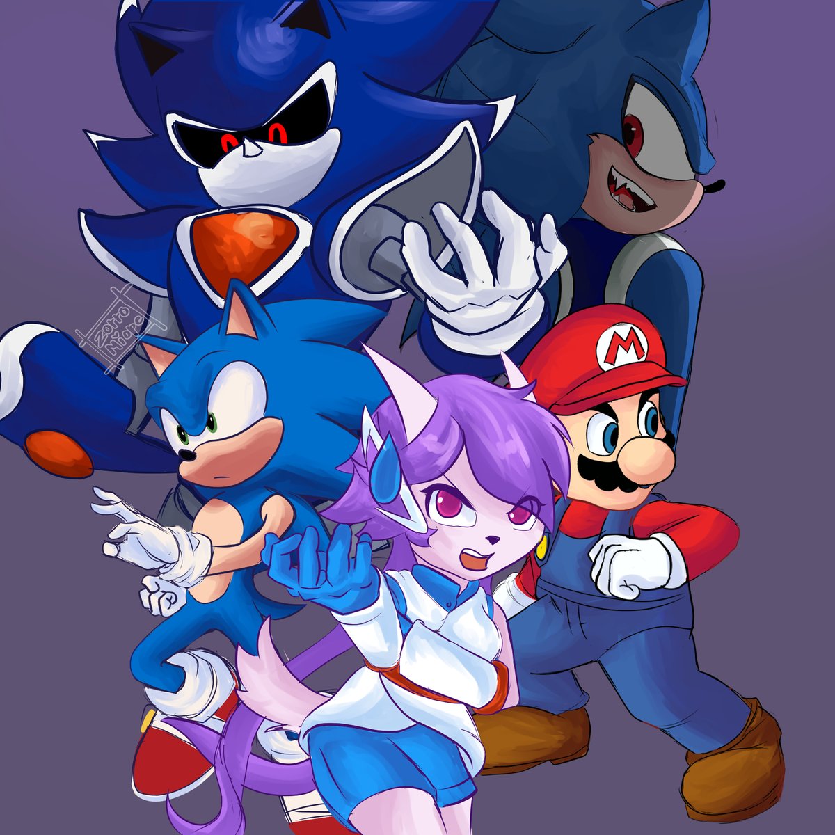 BionicHedgehog9's tweet photo. All will perish before me
I who rise in the ultimate evolution
I am the one they sought to seal
I am the one they sought to forget
I AM THE TRUE ULTIMATE LIFE FORM
I AM THE GOD WHO WAS BORN IN A BODY OF STEEL
I AM THE ABSOLUTE RULER OF ALL
THE ABSOLUTE OVERLORD
I AM METALLIX!! https://t.co/XUH0GBGHza