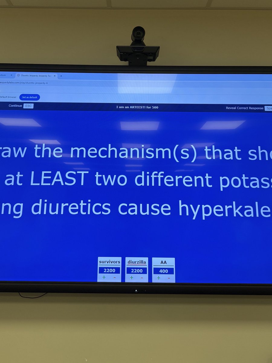 Muhammad Yasir Baloch, MD (@myasirbaloch) on Twitter photo A fun week at <a href="/WashUNephrology/">WashU Nephrology</a> ! <a href="/DrodriguezCAE/">Alex E. Calderon</a> delivered a great grand rounds on AKI biomarkers 🧫, our PD rocked a kidney bow-tie & Diuretic Jeopardy ended in a tie after Team Diurizilla’s bold comeback 🦖⚡️
#Nephrology #Fellowship #WashU A fun week at <a href="/WashUNephrology/">WashU Nephrology</a> ! <a href="/DrodriguezCAE/">Alex E. Calderon</a> delivered a great grand rounds on AKI biomarkers 🧫, our PD rocked a kidney bow-tie & Diuretic Jeopardy ended in a tie after Team Diurizilla’s bold comeback 🦖⚡️
#Nephrology #Fellowship #WashU