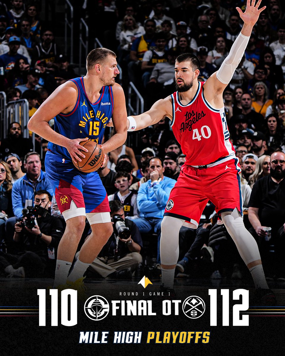 DUB IN OUR HOUSE

#MileHighPlayoffs