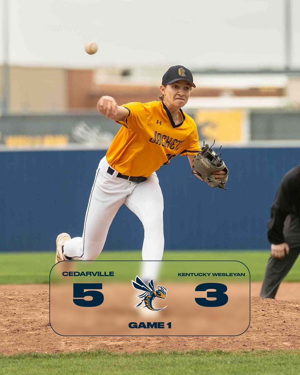 Second day Sweep! 

Yellow Jackets turned it around on day 2 against Kentucky Wesleyan!! 

<a href="/CUJacketsBase/">Cedarville University Baseball</a>
