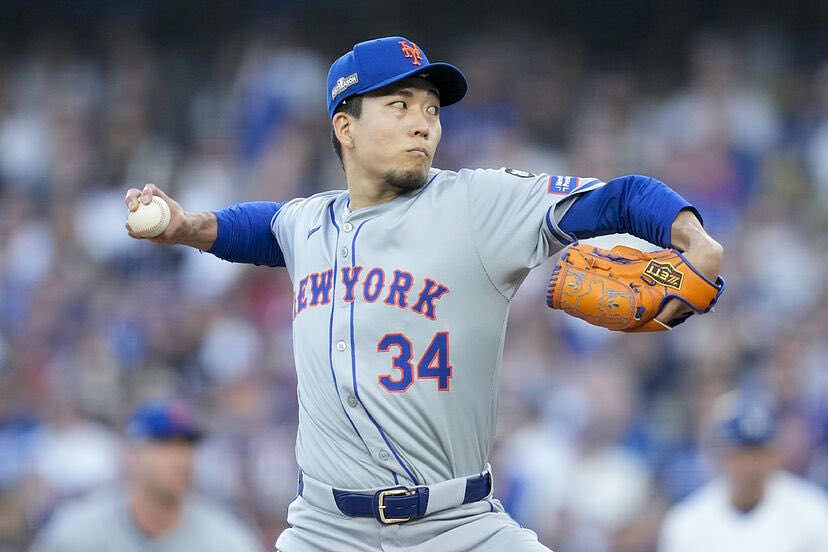 MetsMuse's tweet photo. Kodai Senga this season: 

2-1 
22.2 IP
0.79 ERA
20 K

He has been phenomenal 👻 https://t.co/NDdegjgUeh