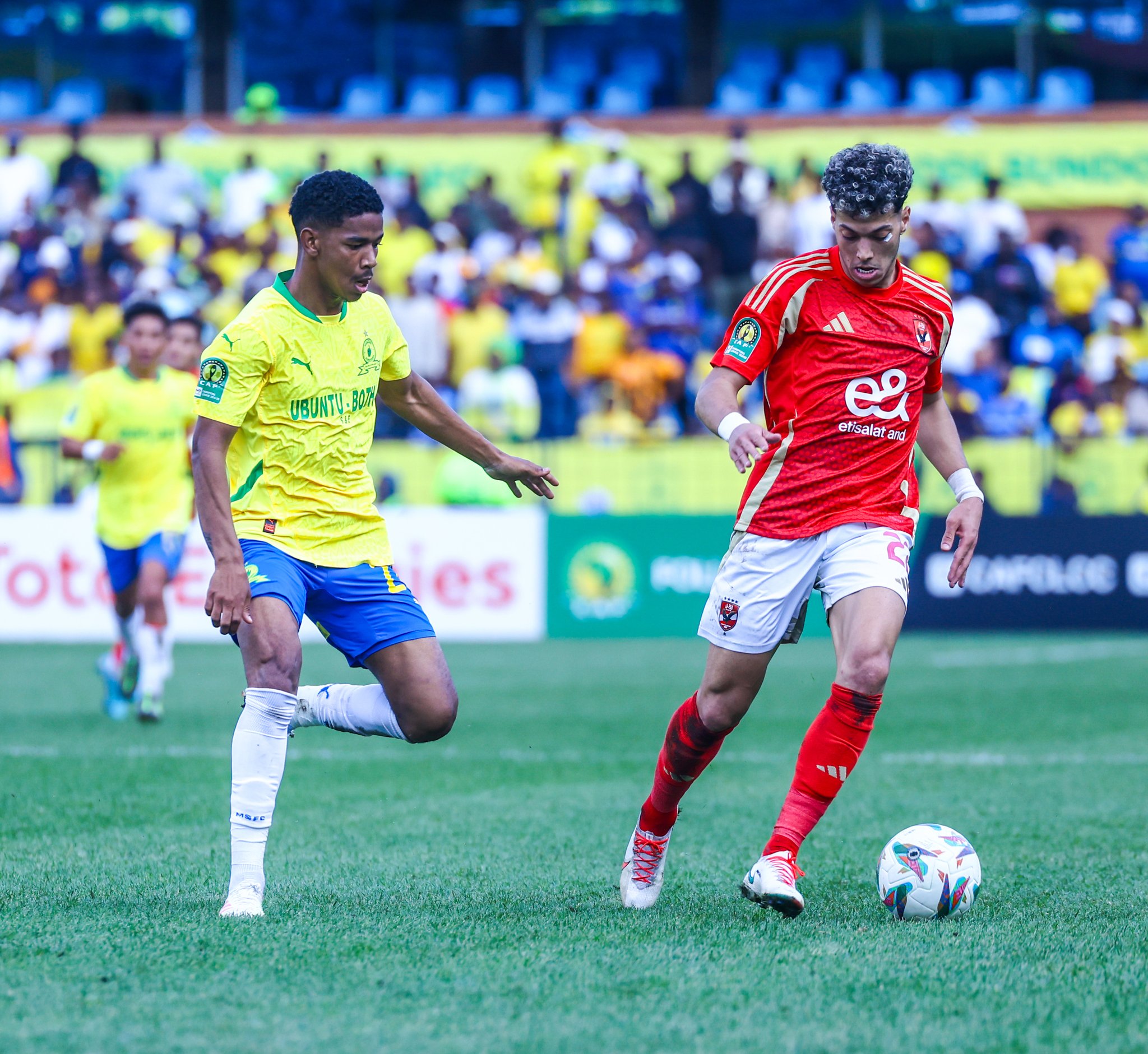 من مباراة الذهاب. (إكس) 