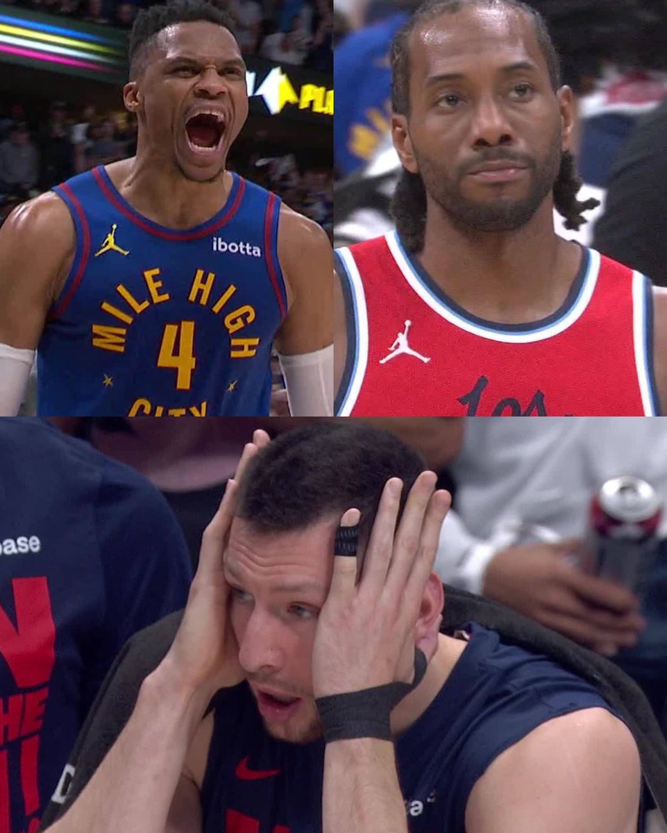 BleacherReport's tweet photo. DENVER COMES BACK ON CLIPPERS TO TAKE GAME 1 IN OT 🔥 https://t.co/TOEtZQszsr