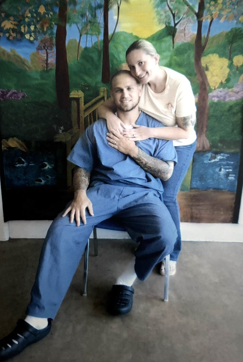 AnnProfetto's tweet photo. My heart and soul right here. We need major change in FDOC. 18 years down and many more to go. My hubby deserves a 2nd chance! #FreeThomasJamesProfetto https://t.co/YHwu7z2yf9
