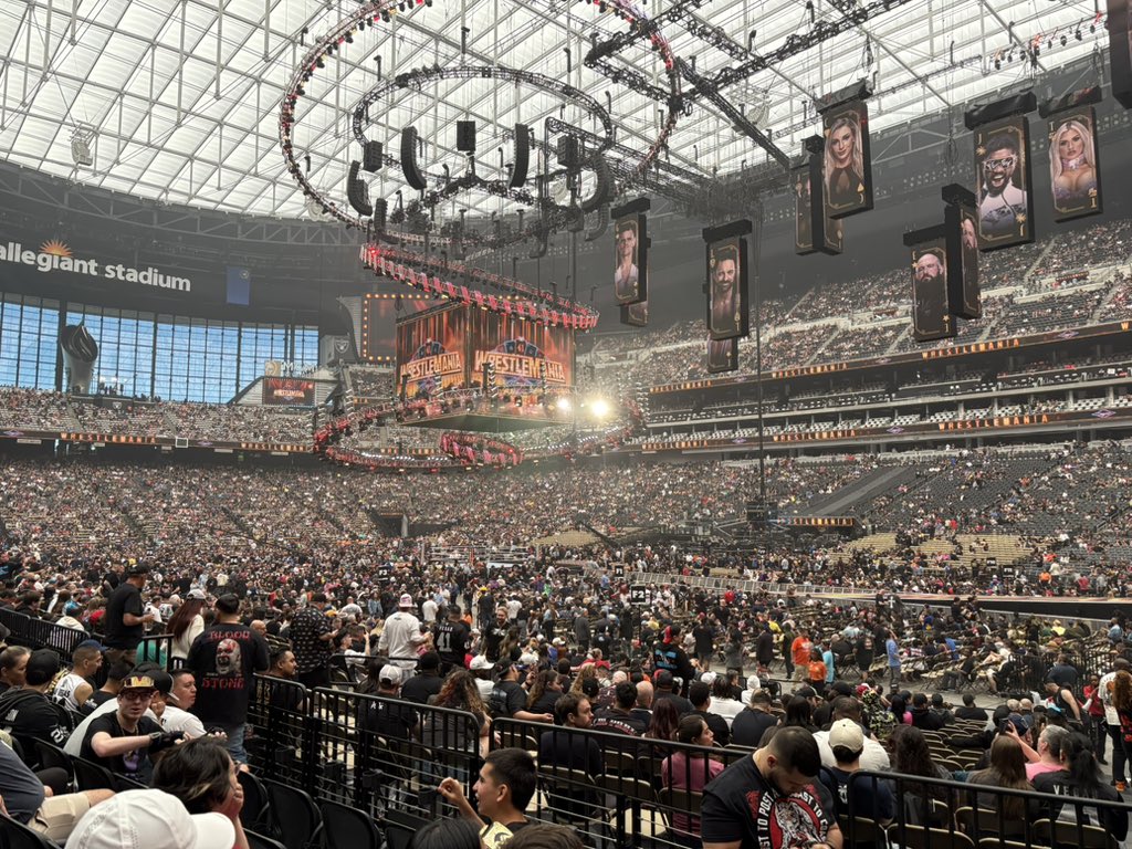 Show 8 it’s Wrestlemania Night 1