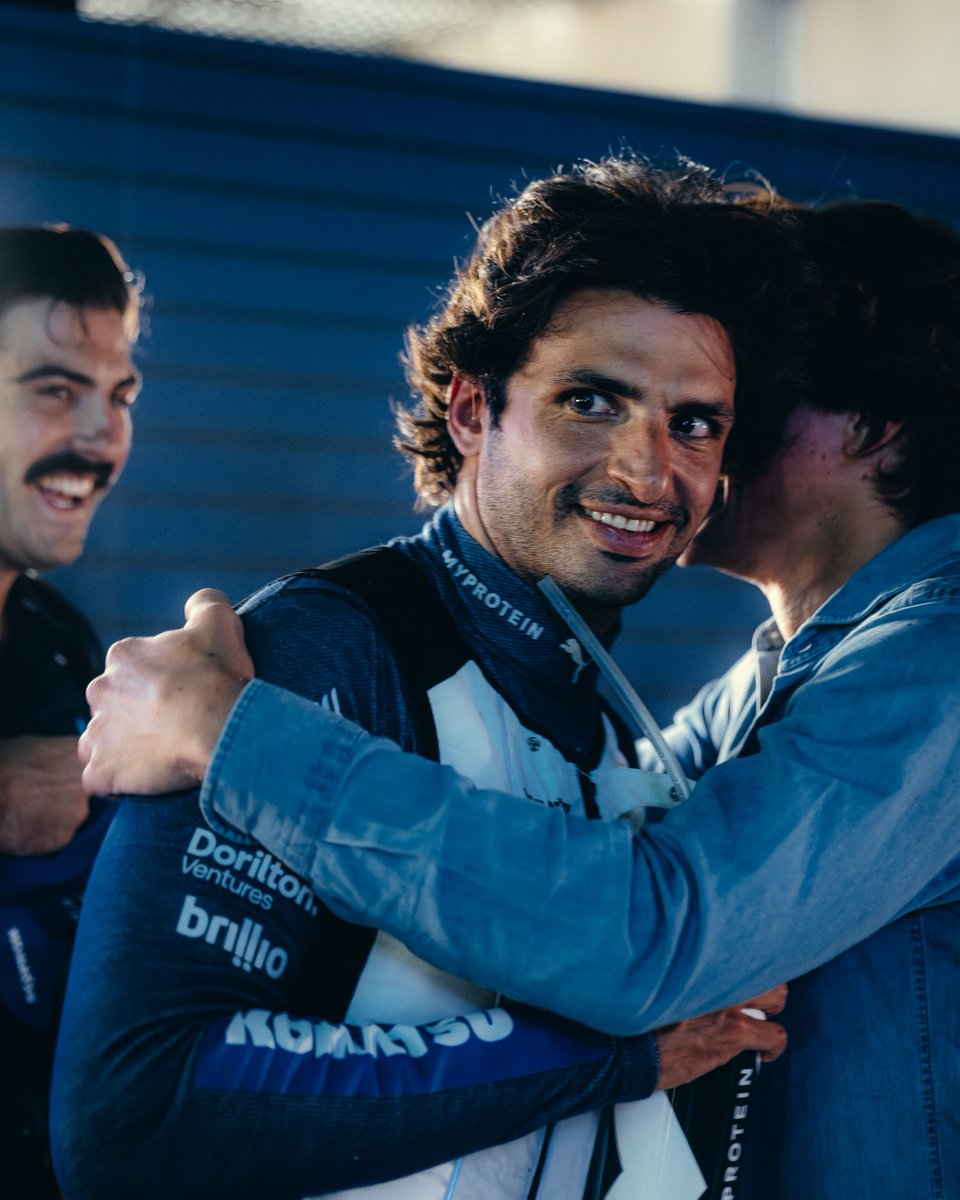 WilliamsRacing's tweet photo. This one really did mean a whole lot 🥹💙 https://t.co/6IZuKngAwS