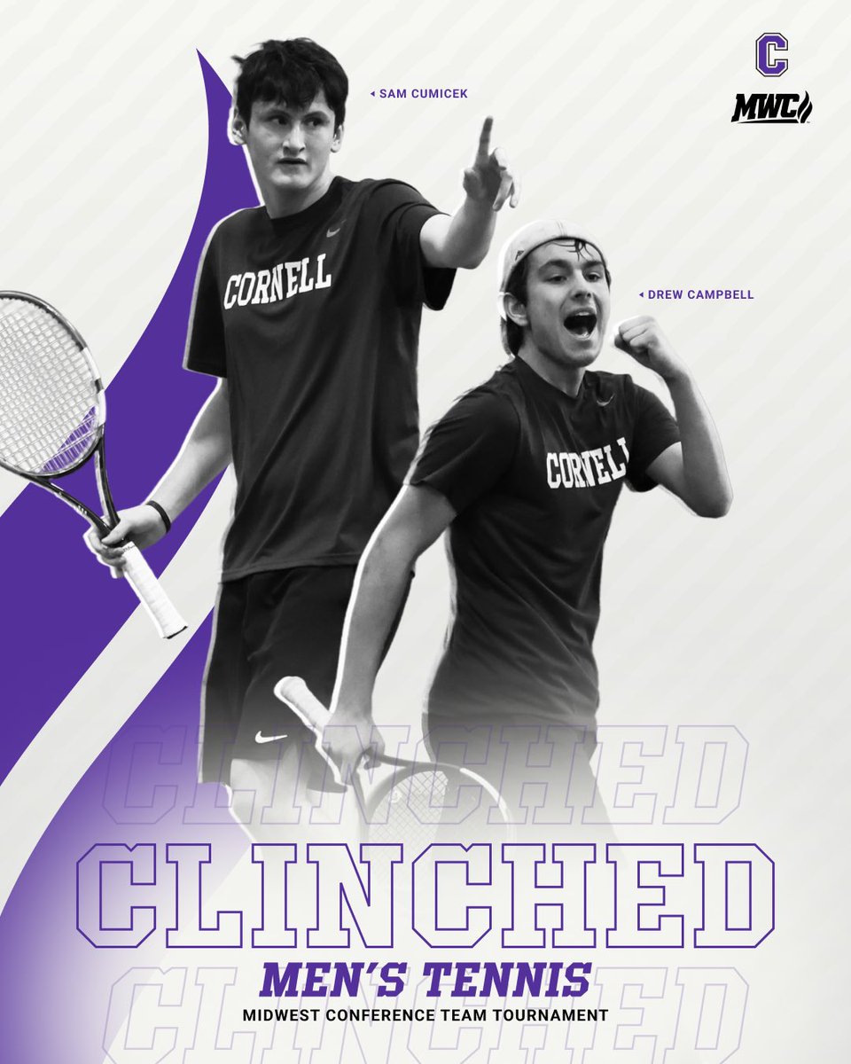 🔒‘𝙚𝙢 𝙞𝙣

After two conference wins to round out the regular season, Men’s Tennis is postseason bound, earning a berth to the four-team MWC Tournament next weekend as the No. 3 seed!

#Ramily | #LetGoRams🐏