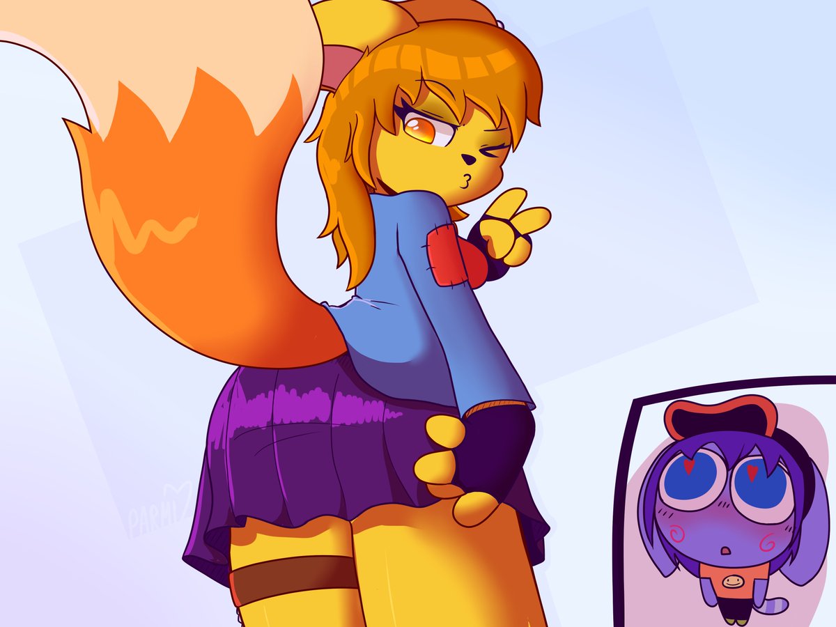 Parmiheart's tweet photo. Birthday gift for Discofox Htf :3 https://t.co/hq9oVUIYY9