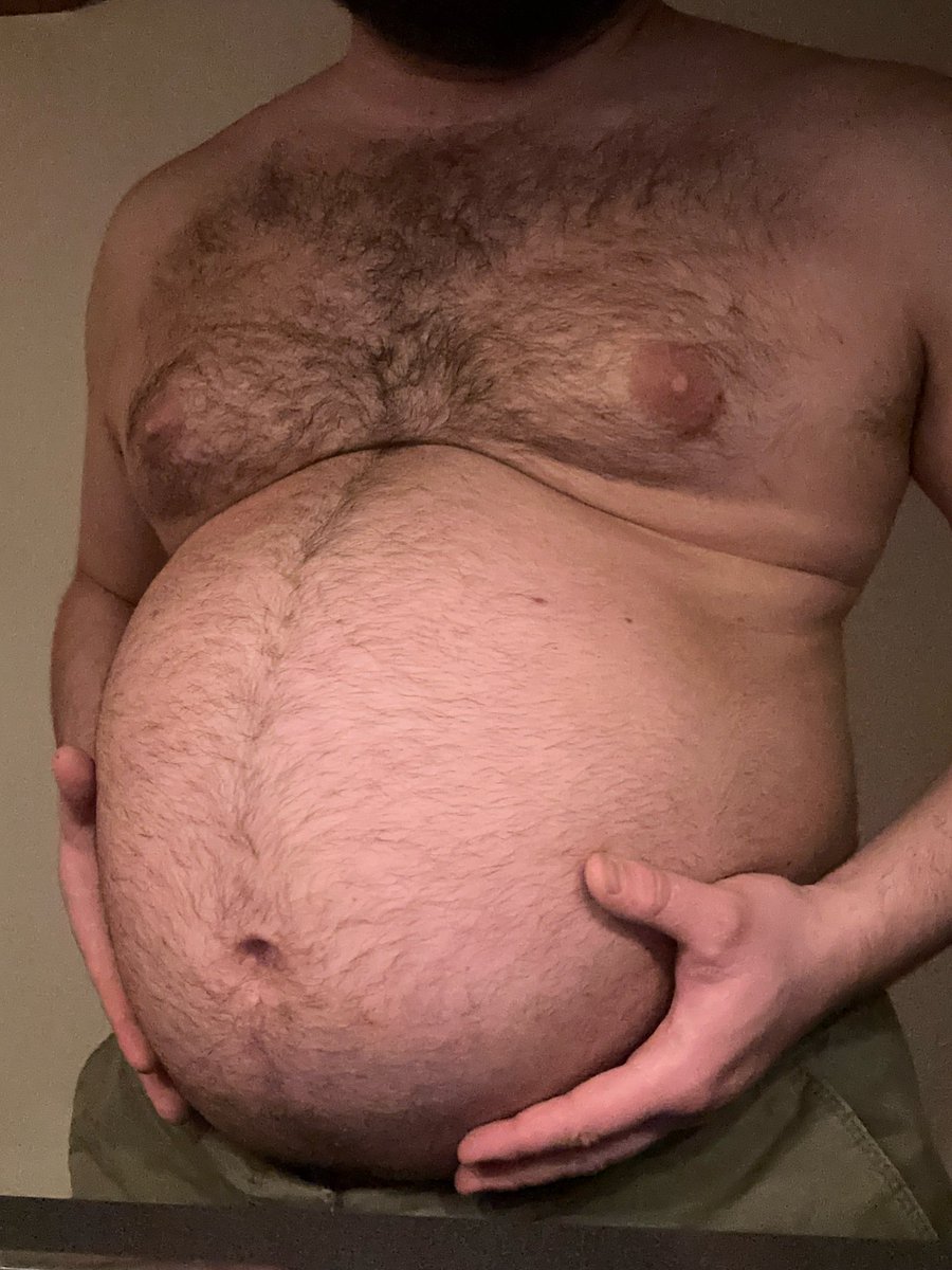 Balloon belly in the making. Feed me fatter