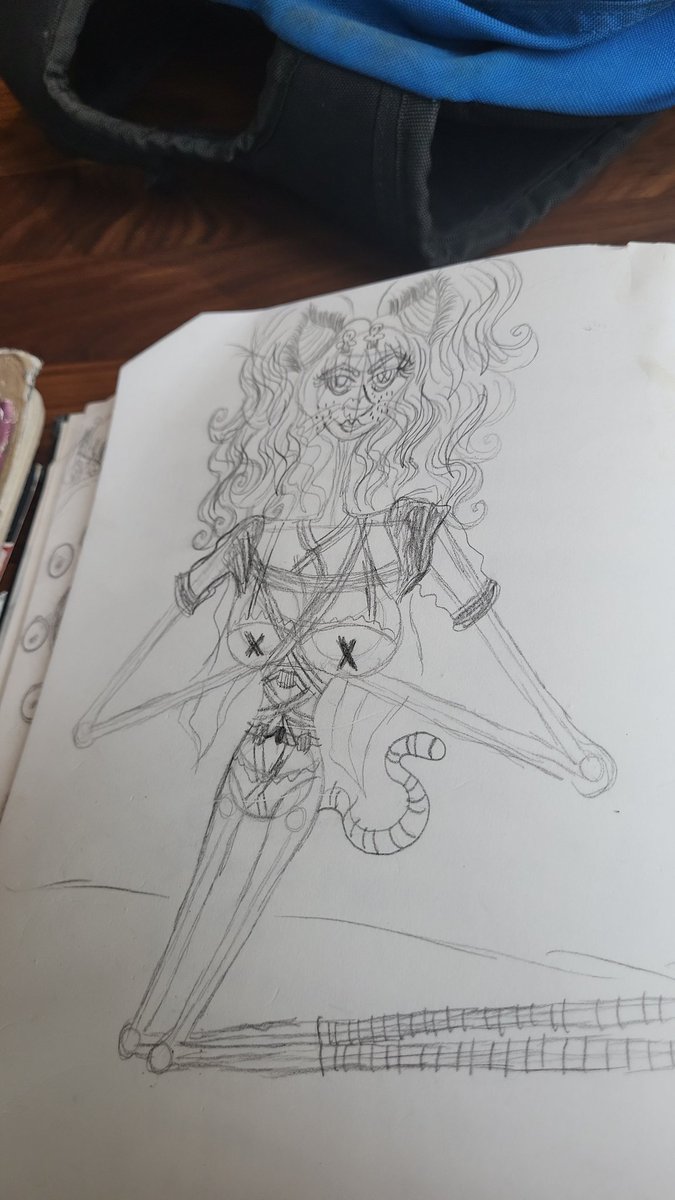sabrinavonblac's tweet photo. Here's an x rated comic book cover 
For the comic book series I'm working on 
Feel free to draw this in your style 
be yourselves and be nice to each other hope you guys enjoy it stay spooky my friends 🎃 🔪 🦇 🕷 🕸 🦇🔪🕸🕷🎃art#artistsoninstagram#fineart#creepypasta#oc https://t.co/JqldHl6eHS