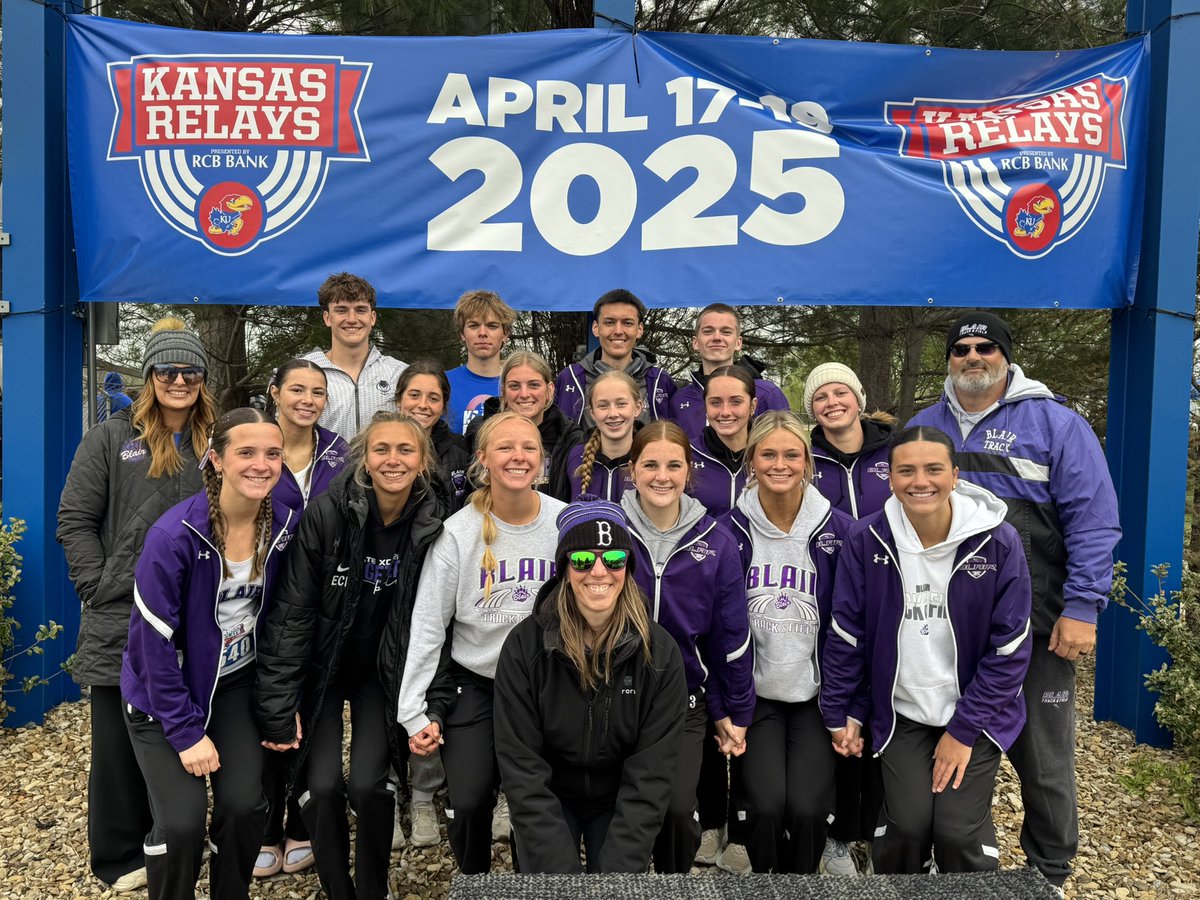 BLAIR Track & Field (@blairtrackteam) on Twitter photo Thank you <a href="/KU_Relays/">Kansas Relays</a> for another great experience!! The #BlairBears had a great two days!!
#KURelays
<a href="/BHSBlair/">Blair High School</a> <a href="/EntPubSports/">Washington County Enterprise Sports</a> Thank you <a href="/KU_Relays/">Kansas Relays</a> for another great experience!! The #BlairBears had a great two days!!
#KURelays
<a href="/BHSBlair/">Blair High School</a> <a href="/EntPubSports/">Washington County Enterprise Sports</a>