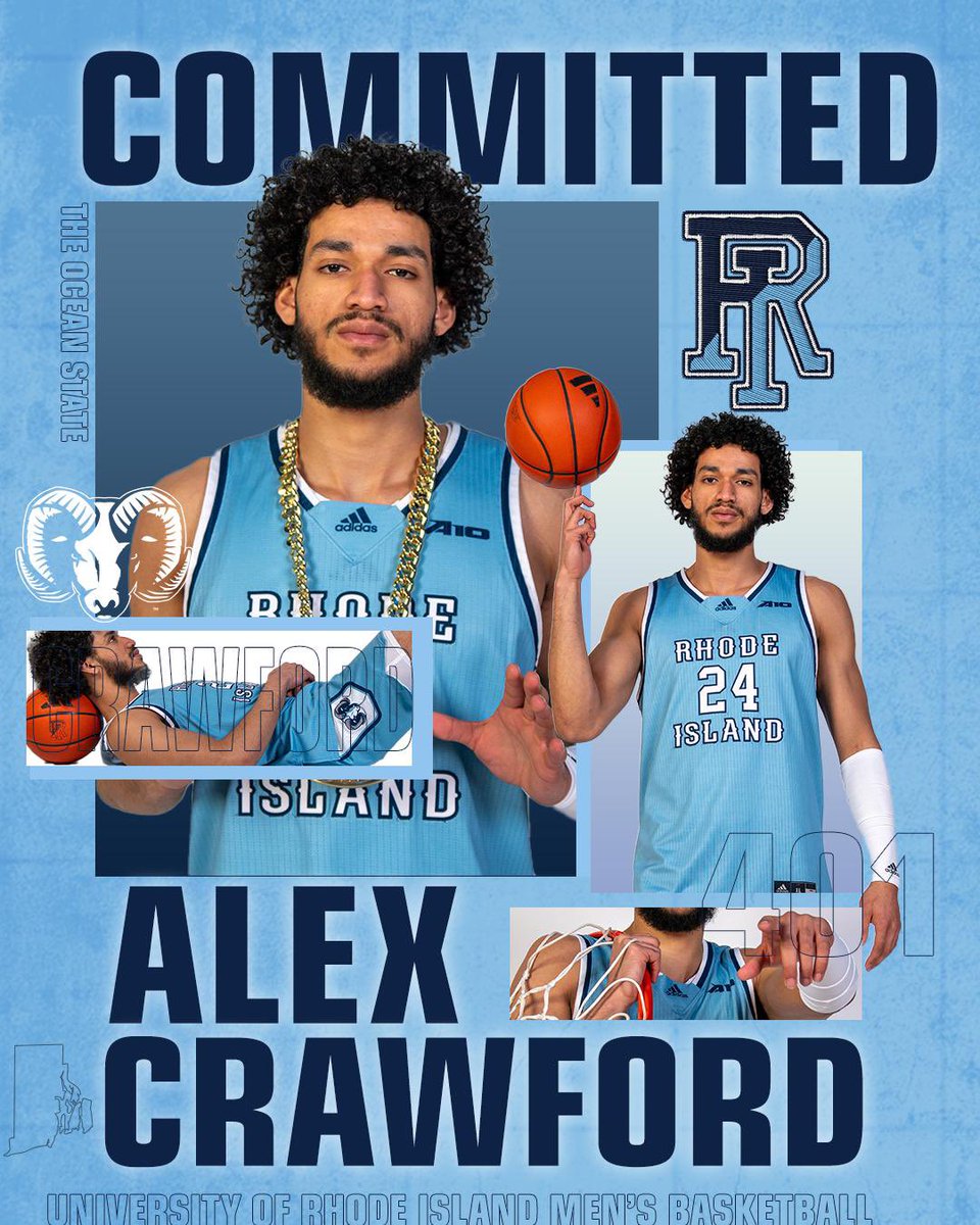 NEWS: Fresno State transfer Alex Crawford has committed to URI, per his agent Rashaad Ubah. 

Averaged 11.5 points and 4.3 rebounds 

247sports.com/player/alex-cr…