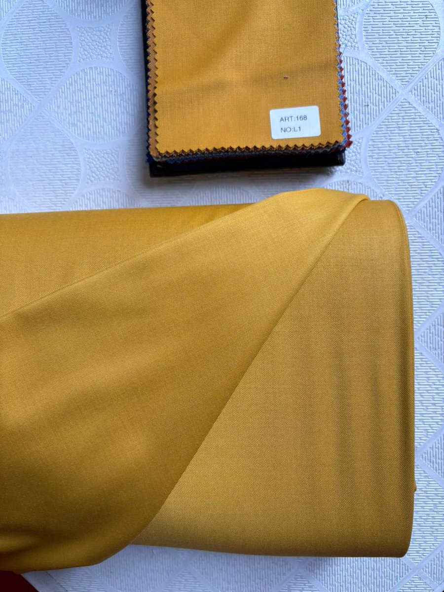 therematelier's tweet photo. • Fabric Name: Lana
• Fabric Type: a 100% Italian Gentile Merino Wool 
•Texture: it is a beautiful wool drapery fabric known for its soft hand and a strie (slightly textured) texture, warm in winter and cool in summer. 
•Ideal Use: perfect for Kaftans and Agbada. https://t.co/CGaSezauvs
