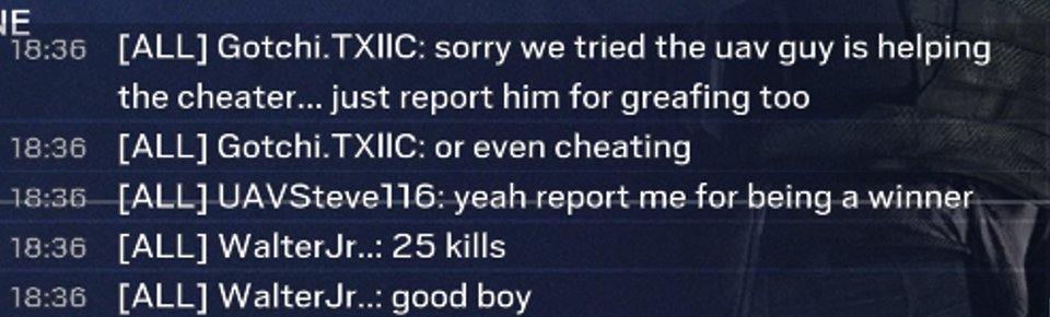 Edscanor7's tweet photo. #R6TrackerReport
For: Boosted by Cheater

User/Privacy Name: UAVSteve116
User ID: 46e6fb19-d2a2-46f1-815d-00dda64f376f

Match Start: 2025-04-19 22:10:58 (UTC)
Match ID: 35029a92-647f-4bb1-85f2-375b2fd069a1 https://t.co/LgRzch5nen