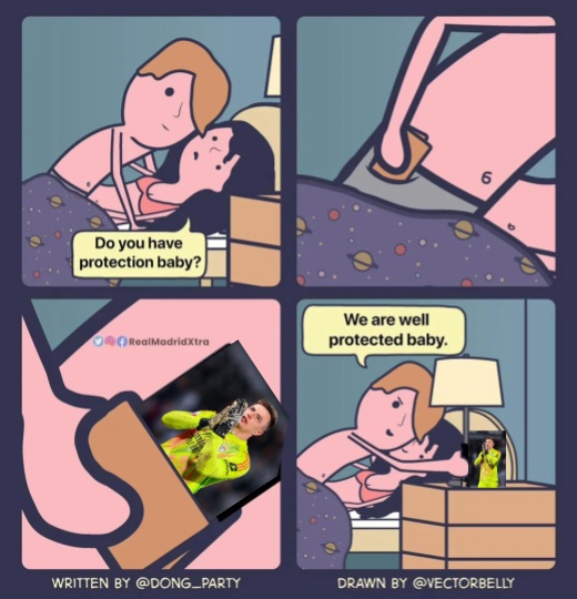 We are well protected baby.