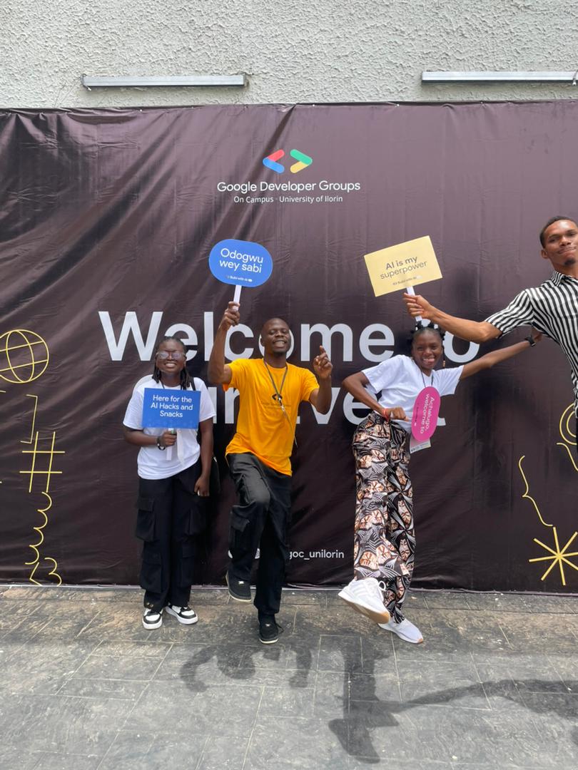 O_tohme's tweet photo. More pictures π«ΆπΏ
#BwAIUnilorin
#BuildwithAIUnilorin https://t.co/iw5YEK4xON