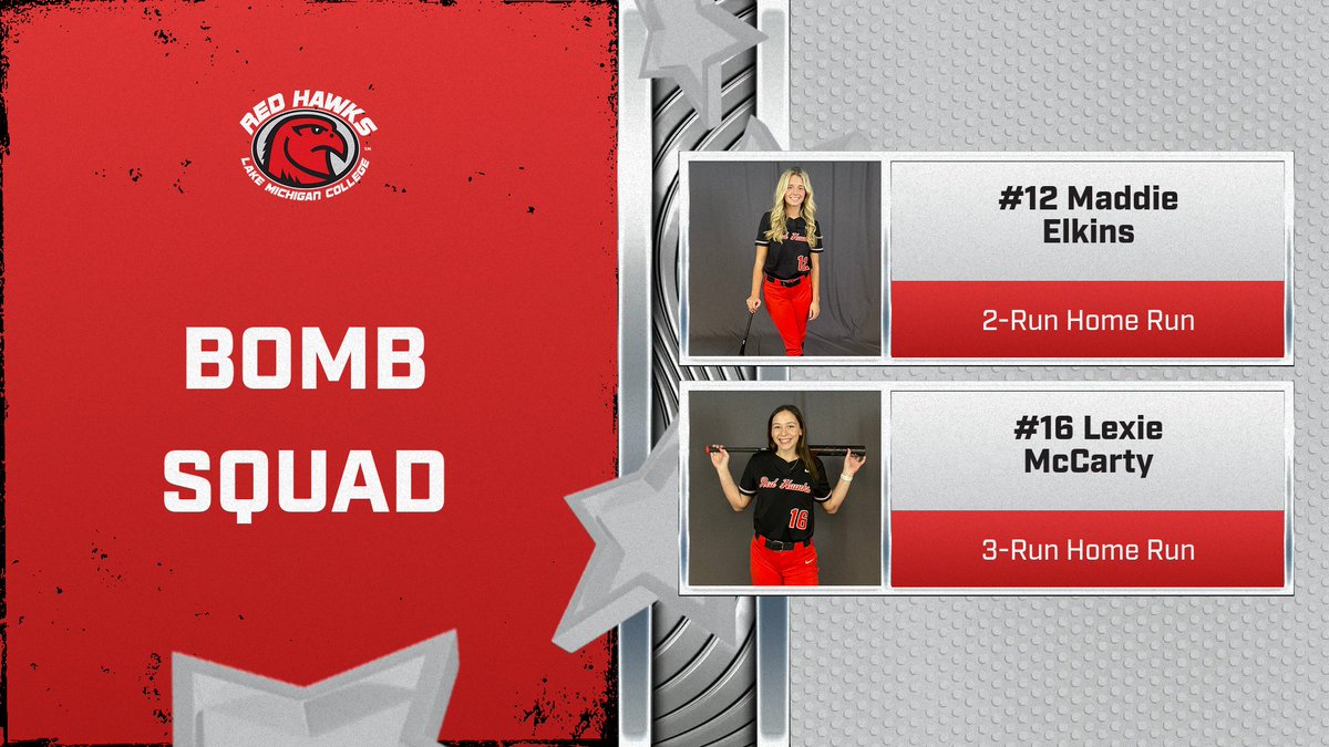 💣💣 These two are no strangers to the squad!! 💪🏼 Not only did Maddie and Lexie each hit their own bomb in game two today, they contributed a combined 7 RBI in our 13-1 win against the Cougars 🤩 

#TalonTough #WeLikeToHit
