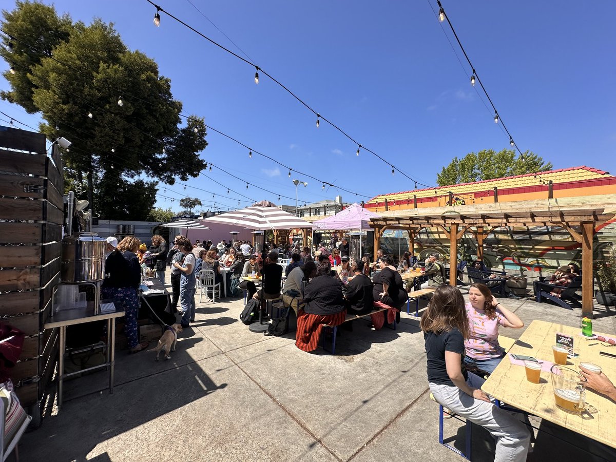 We had a booth and some prizes at a cat themed trivia event at Temescal Brewing in Oakland, CA! It was a full house!