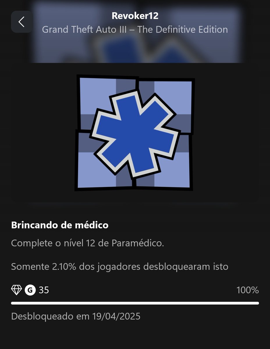 misto_12's tweet photo. Conquistinha fdp de ser feita!

Subir 12 níveis na ambulância direto, sem pausa!
Acho que foi umas 5 horas (ao todo) só pra conseguir essa desgraça!

Tá feito!

#GTA3DefinitiveEdition https://t.co/Ov4UHaptKX