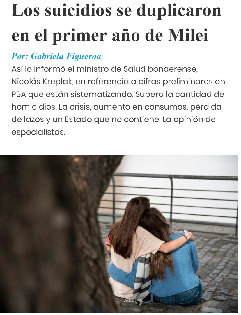 Hoy estuve en un grupo terapéutico para familiares con integrantes de su familia con ideas suicidas. 

Llamamos a los números de atención publicos al suicida mostrando lo que uno puede hacer en un momento de crisis. 
No atendió ni uno solo, ni el 135, ni el Bonaparte, ni el