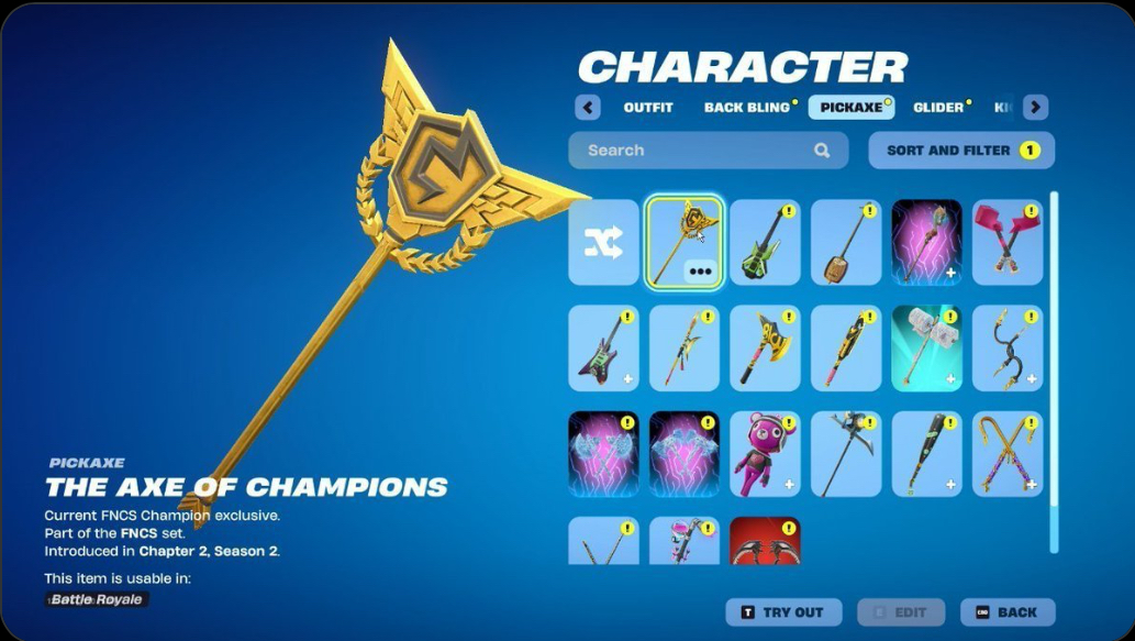 FREE CODE PICKAXE FNCS FOR ALL RETWEET AND LIKES