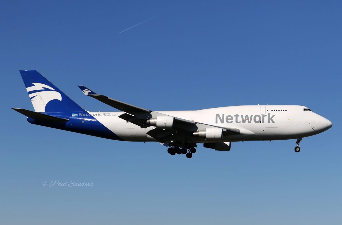 n194at's tweet photo. Network Aviation (Air Atlanta Icelandic)
Boeing 747-4H6/BDSF TF-AMM
LGG/EBLG Liège Airport
March 18, 2025
Photo credit Paul Sanders 
#AvGeek #Aviation #Airline #AvGeeks #Boeing #B747 #QueenOfTheSkies #NetworkAviation #AirAtlanta #LGG #Liege https://t.co/1I4LoNchQv