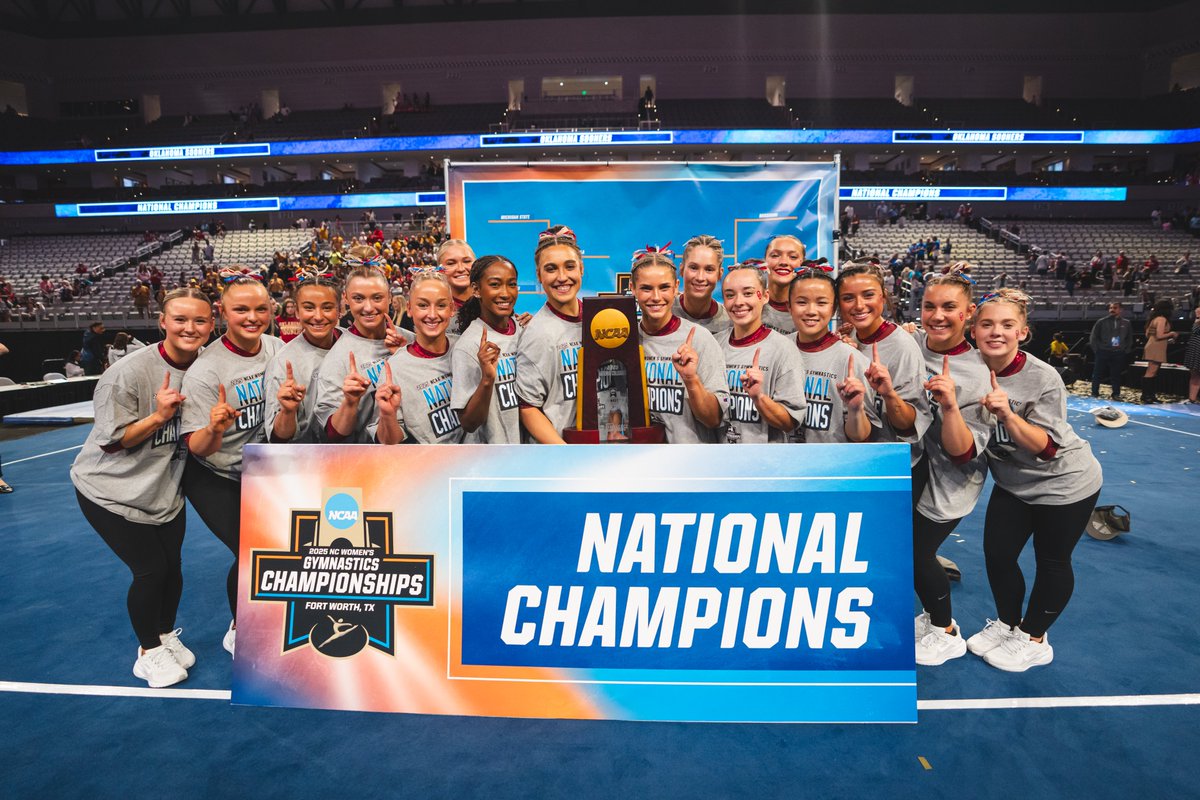Oklahoma Women's Gym (@ou_wgymnastics) on Twitter photo We want it, We got it
๐๐๐๐๐๐๐ We want it, We got it
๐๐๐๐๐๐๐