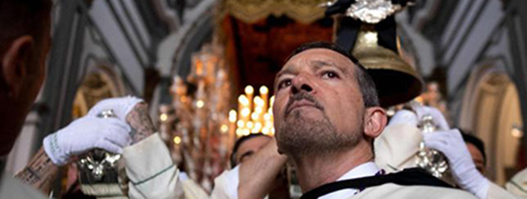 Banderas: «La Semana Santa es pueblo» lacalmamagazine.es/2025/04/20/ant…