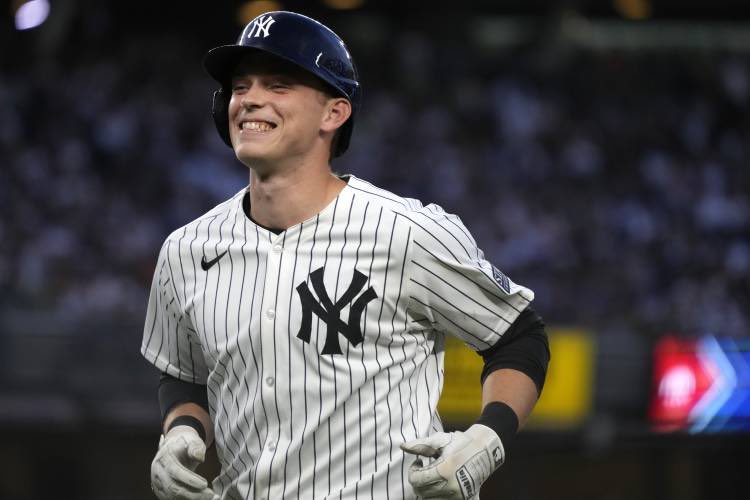 Ben Rice, jugador de los New York Yankees en MLB