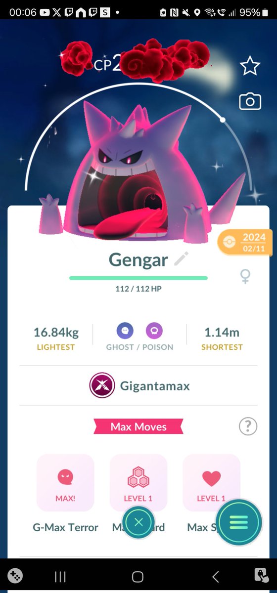 MatHoward95's tweet photo. @pogo_central Only got the one. Got very lucky with it being shiny https://t.co/NHU5mkLWtl