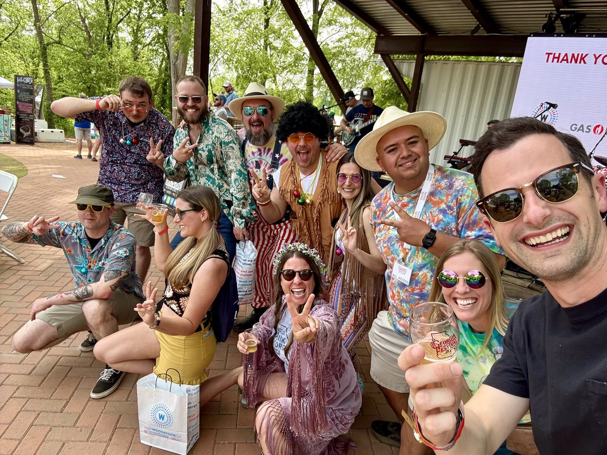 michaelcaldwell's tweet image. 🍻The Georgia Craft Brewers Festival is happening in Downtown Woodstock today! After years of advocating to #SetBeerFree in the legislature, it’s an extra special experience to see the entire #GABeer industry celebrate here in our City! Cheers!