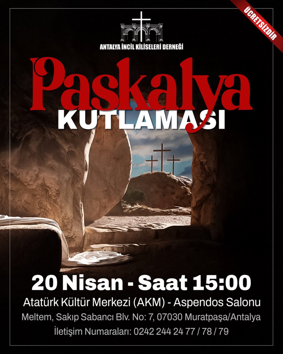 Antalya’da bulunan tüm dostlarımız davetlidir!