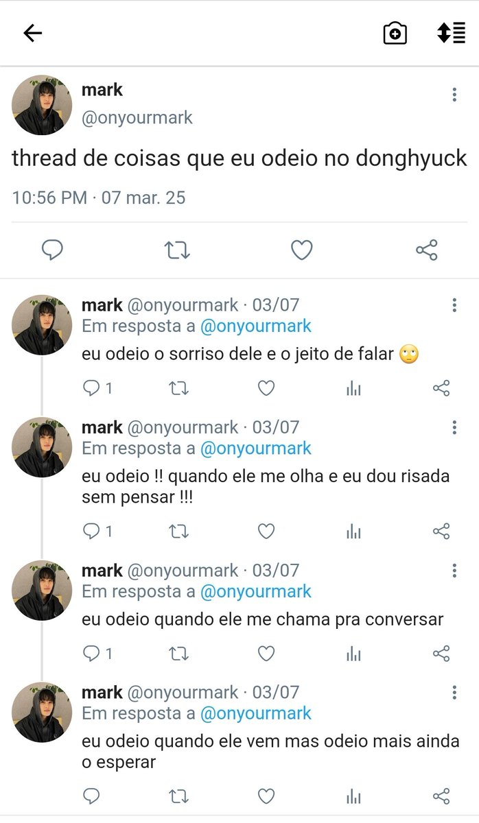 jenodrums's tweet photo. odeio by manu gavassi - markhyuck mini au

mark e donghyuck sao melhores amigos de longa data, mas as coisas começam a mudar. mark se declara de maneira inusitada, mas de um jeito que donghyuck não poderia gostar mais. https://t.co/6nJSW8uoHM