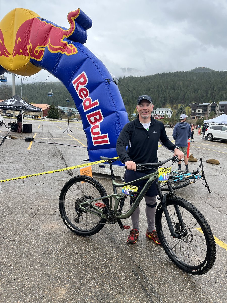 kulwap's tweet photo. 2025 LEADMAN Triathlon at Silver Mountain. The day started off with rain on the way there, but no rain in the mountain. Another storm blew in and then it snowed for the ski leg, and it was rain for the bike and run leg. @SilverMtnResort #leadman https://t.co/Mto1fR2VUi