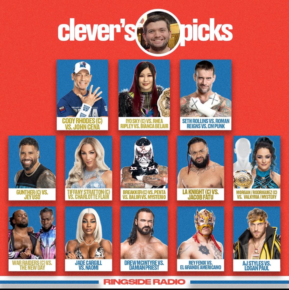 CleverStreich's tweet photo. Happy mania 41 ♦️♠️♣️♥️
Here’s my picks! https://t.co/QFFOiXTBrk
