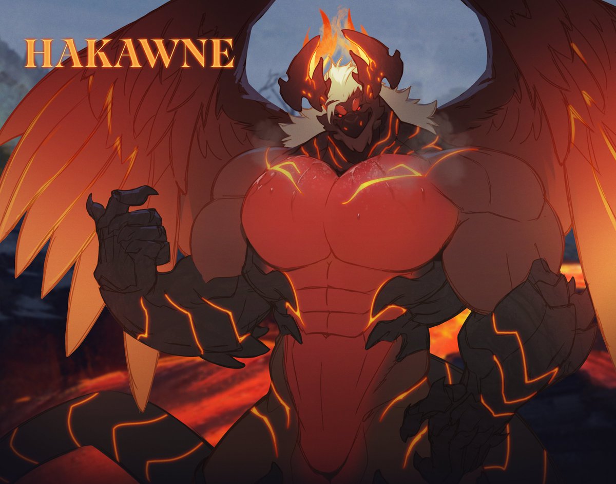 Infernal Hot Hakawne ❤️‍🔥
For <a href="/growlshift/">Hakawne</a>