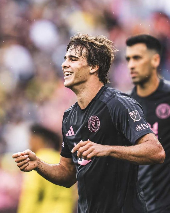 InterMiamiCF's tweet photo. First goal of the season did not disappoint 💥 @BenjaCremaschi https://t.co/8Xt9S7tRKw