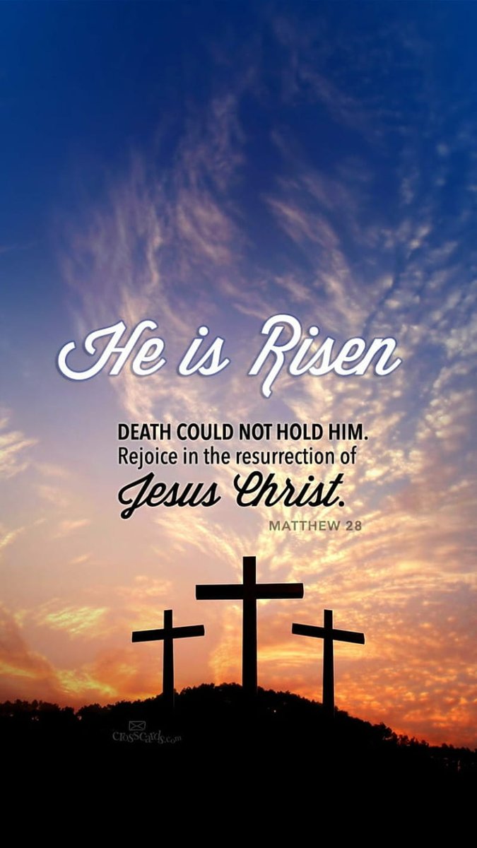 PatriotEire's tweet photo. Hallelujah, HE IS RISEN! We serve a Risen saviour, our debts are paid through his sacrifice and grace.
How Blessed we are.
Thank you Lord. https://t.co/VQBRmxDTKx
