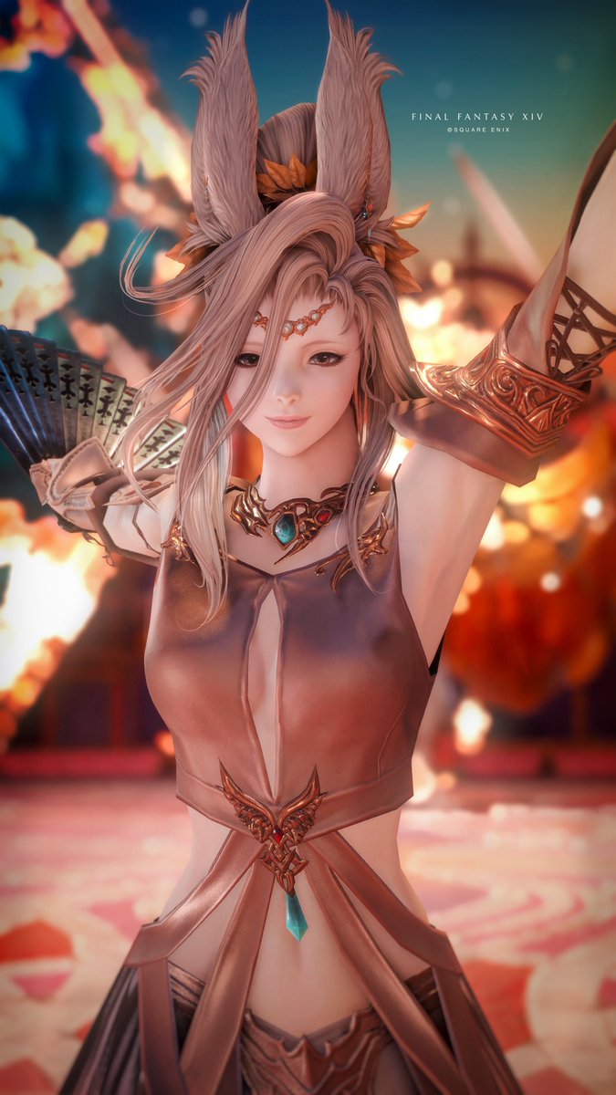 日神アーゼマ
#FF14 #ヴィエラ