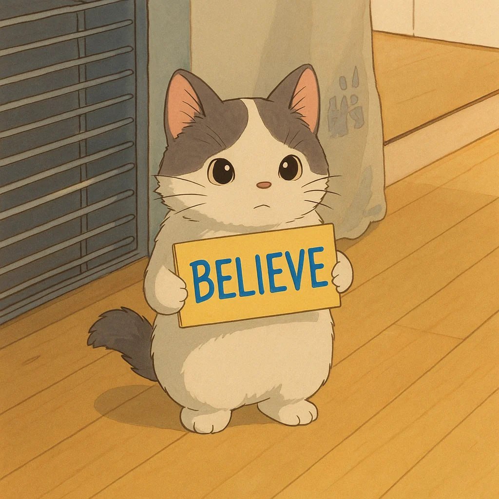 GmichionSOL's tweet photo. Believe https://t.co/AO3vwe4lHi
