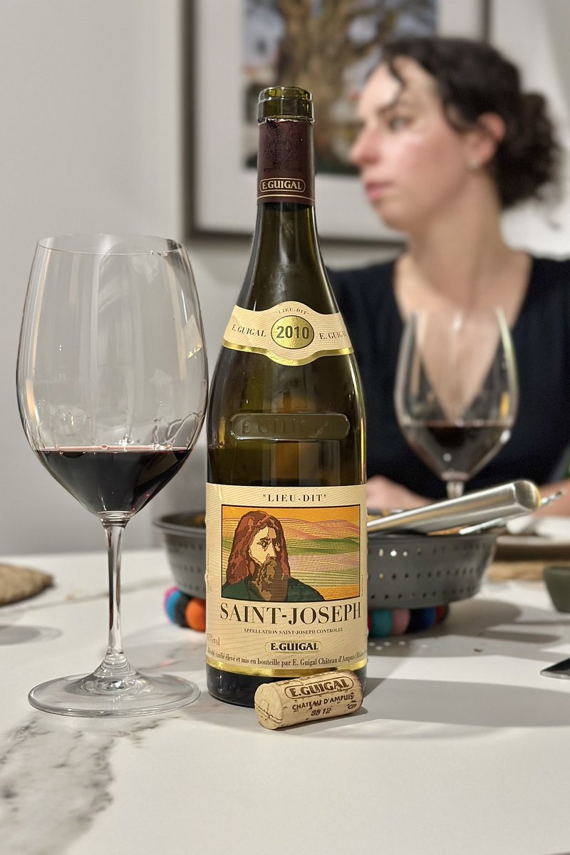 Regan McCaffery (@finewinetwitta) on Twitter photo This has always been one of <a href="/DOMAINEGUIGAL/">Domaine Guigal</a> greatest wines, but it’s not well known. 2010 Saint-Joseph “Lieu-dit”. 100% Syrah from 75yr old vines. 50% new oak. Loved this on release, now at 15yrs is stunning mid life drinking. Also one of the best labels there is. Happy Easter! This has always been one of <a href="/DOMAINEGUIGAL/">Domaine Guigal</a> greatest wines, but it’s not well known. 2010 Saint-Joseph “Lieu-dit”. 100% Syrah from 75yr old vines. 50% new oak. Loved this on release, now at 15yrs is stunning mid life drinking. Also one of the best labels there is. Happy Easter!