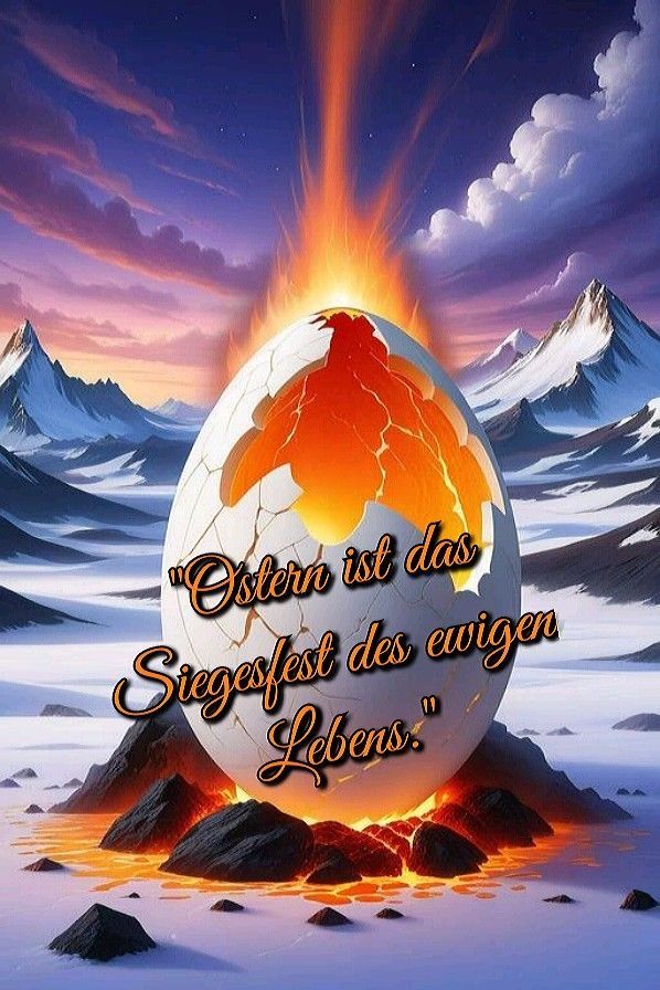 Guten Morgen. Einen schönen Ostersonntag wünsche ich euch allen 😘.